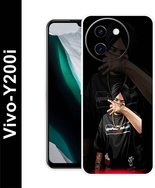 Bluvver Back Cover for vivo Y200i 5G, Sidhu Moose wala back cover