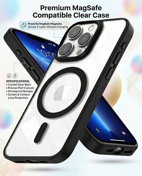 CASEVIBE Back Cover for Apple iPhone 13 Pro Max MAGSEF COVER