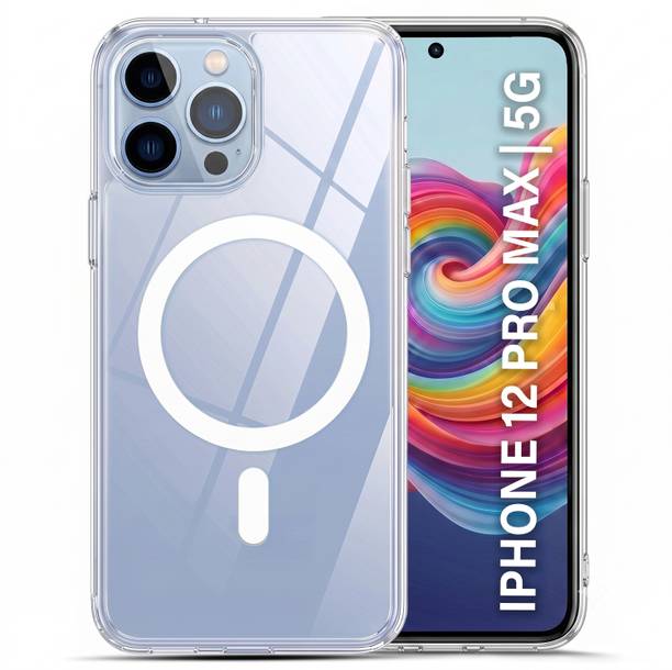 CRAFTIFY Back Cover for Apple iPhone 12 Pro Max , Wireless Charging Compatible