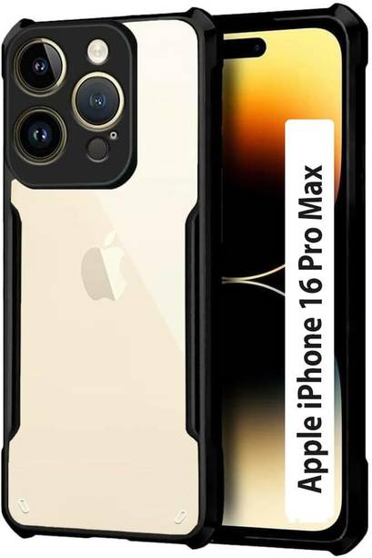 Resolute Back Cover for APPLE IPHONE 16 PRO MAX TRANSPARENT EAGLE BACK CASE COVER 360° CAMERA PROTECTION