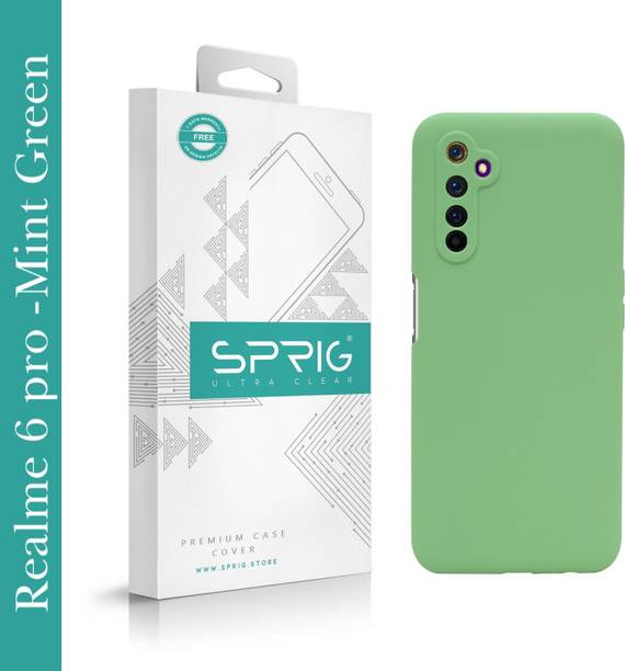 Sprig Liquid Silicone Back Cover for Realme 6 Pro