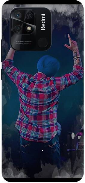 DUGGA Back Cover for REDMI 10, MZB0B6QIN, Sidhu Moose Wala, Singer,Legend never die
