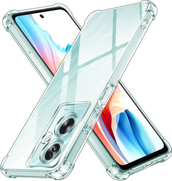 CLOVYR Back Cover for Oppo A79 5G Bumper Silicon Transparent Case