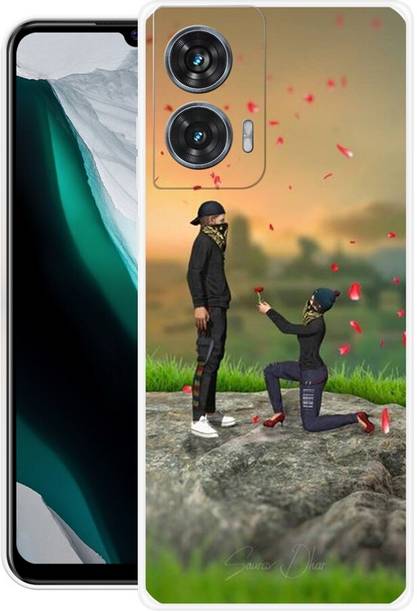 icusto Back Cover for Motorola Edge 50 Fusion