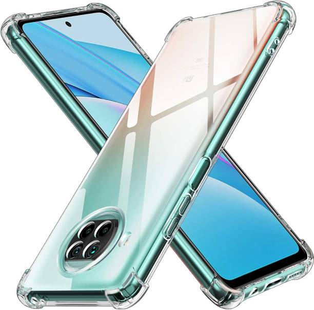 CLOVYR Back Cover for Mi 10i / Mi 10T Lite 5G Bumper Silicon Transparent Case
