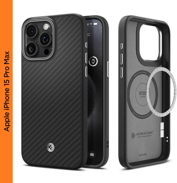 Spigen Enzo Aramid Back Cover for Apple iphone 15 Pro Max