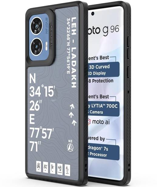 Kapaver Back Cover for Motorola G96 5G