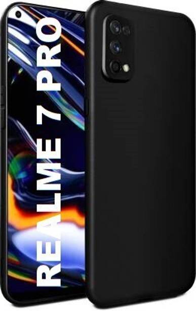Coverskart Liquid Silicone Back Cover for Realme 7 Pro, Silky-Soft Touch Full Body Protection Shockproof Case