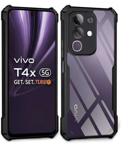 CASEVIBE Back Cover for vivo T4x 5G, vivo T4x 5G