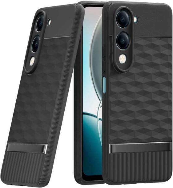 Casotec Back Cover for Vivo Y19 4G, Vivo U3 4G, Vivo U20 4G, Black
