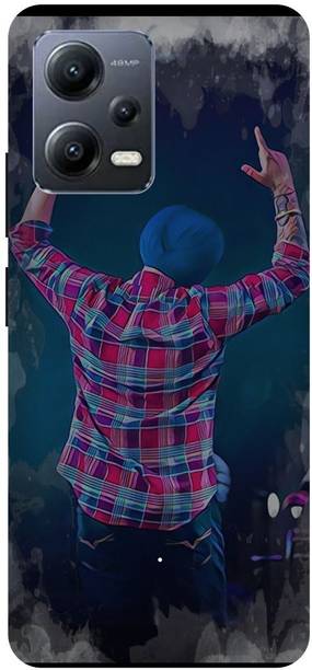 DUGGA Back Cover for REDMI Note 12 5G, MZB0F4TIN, Sidhu Moose Wala, Singer,Legend never die