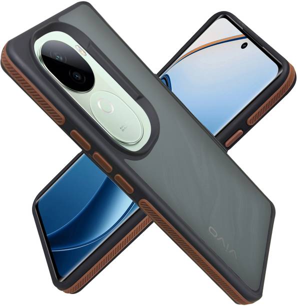 Artistque Back Cover for iQOO Z9s 5G (Brown, Grip Case, Pack of: