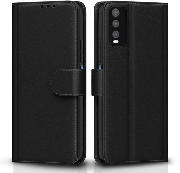 Glimring Flip Cover for Vivo Y12s / Y20 / Y20i / Y20G