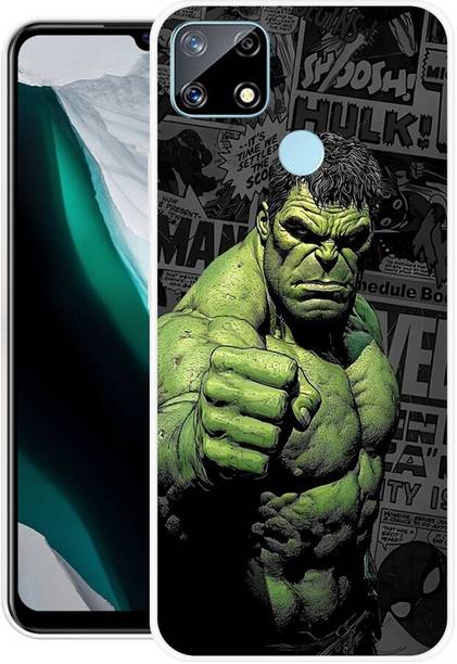 Rockyard Back Cover for Realme Narzo 20, RMX2193, ANGRY, HULK, AVENGER, AVENGERS