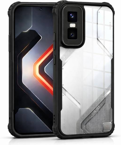 XTRENGTH Back Cover for Infinix GT 30 Pro 5G+, Infinix GT 30 5G+, Transparent, Impact-Resistant, Acrylic Bumper Case