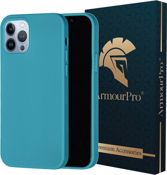ArmourPro Back Cover for iPhone 15 Pro Max, Apple iPhone 15 Pro Max, Microfiber Lining, Silicon Case