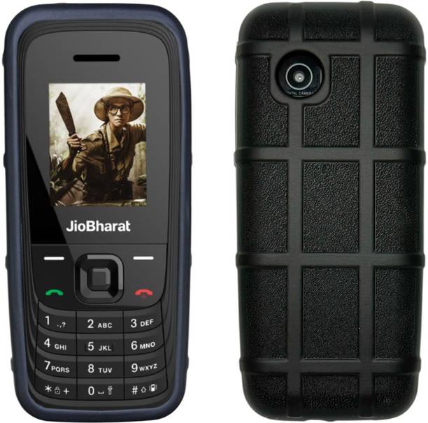 Gizmofreaks Back Cover for Jio Bharat V4 4G Model No.: JBV191M2 Keypad Mobile Feature Phone Rugged Case