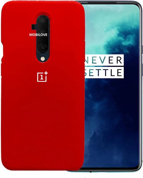 MOBILOVE Back Cover for OnePlus 7T Pro | Pure Liquid Soft Matte Silicone Case