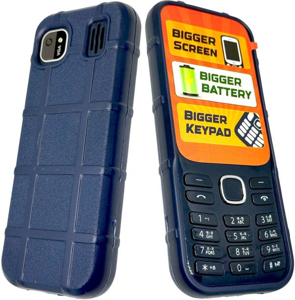 Gizmofreaks Back Cover for Lava Gem 2025 Dual Sim Keypa...