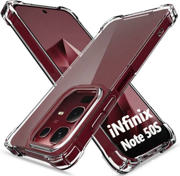 Lustree Back Cover for iNfinix Note 50s 5G Camera and Corner Protection Raised Back Case for iNfinix Note 50s 5G