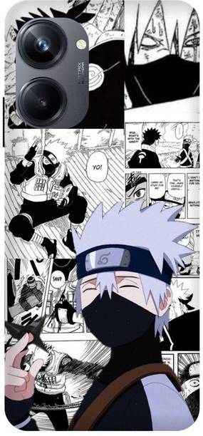 play fast Back Cover for realme 10 Pro 5G, RMX3660, NARUTO, SHIPPUDEN, ANIME, NEON
