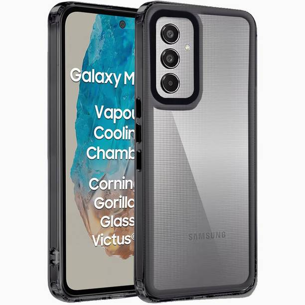 Artistque Back Cover for SAMSUNG Galaxy M35 5G (Transparent, Blac