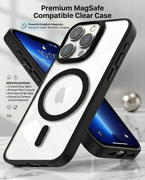 HIRVA TRADING Back Cover for Apple iPhone 13 Pro Max MAGSEF COVER