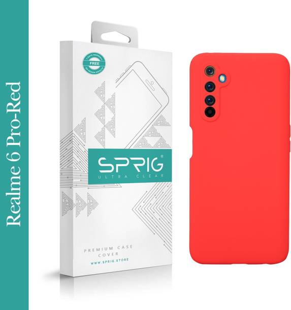 Sprig Liquid Silicone Back Cover for Realme 6 Pro