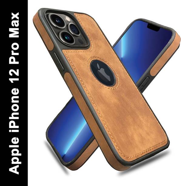 Artistque Back Cover for Apple iPhone 12 Pro Max (Brown, Grip Cas