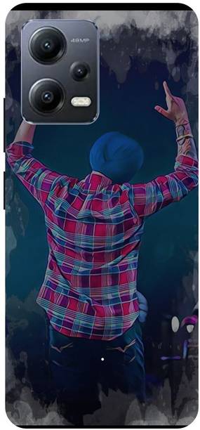 FRONK Back Cover for REDMI Note 12 5G Sidhu Moose Wala, Singer,Legend never die