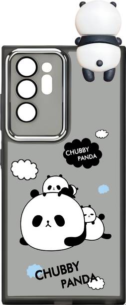 CaseBuddyy Back Cover for Samsung Galaxy Note20 Ultra 5G, Black Lens Panda Cover