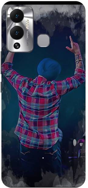 DUGGA Back Cover for Infinix HOT 12 Play, X6816C, Sidhu Moose Wala, Singer,Legend never die