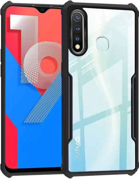 COVERHEAD Back Cover for Back Cover for Vivo Y19- Trans...
