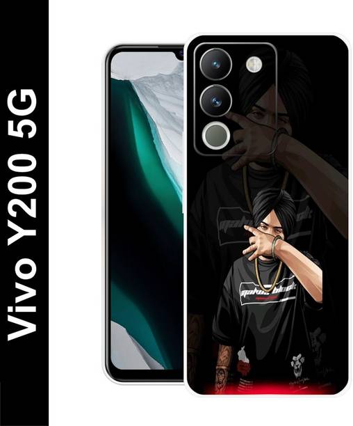 Bluvver Back Cover for vivo Y200 5G, V2307, Sidhu Moose wala back cover