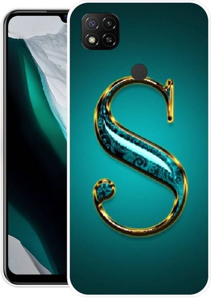 VS PRINT LINK Back Cover for Redmi 9,M2006C3MII ,S LETTER,S NAME,S WORD,S ALPHABET