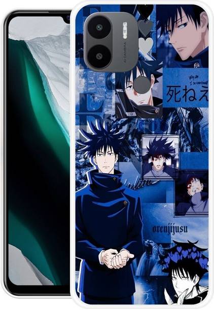 PHONE WALEY.COM Back Cover for Redmi A2 Plus,23028RNCAG,SATORU GOJO,MEGUMI,ANIME, NARUTO,LOVE
