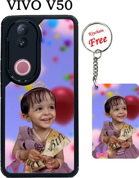 Mrmobileind Back Cover for Customised Photo Printed Plastic Back Cover (Compatible with VIVO V50)