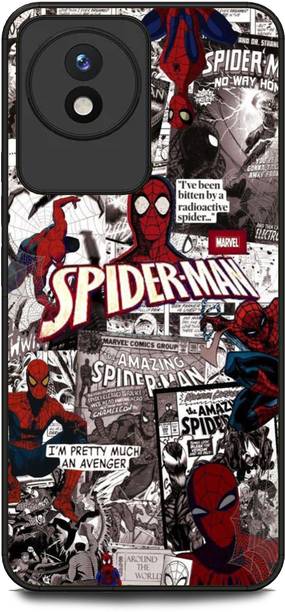 Thecoverking Back Cover for Vivo Y02t (SPIDERMAN, AVENGER, MARVEL, SUPERHERO)