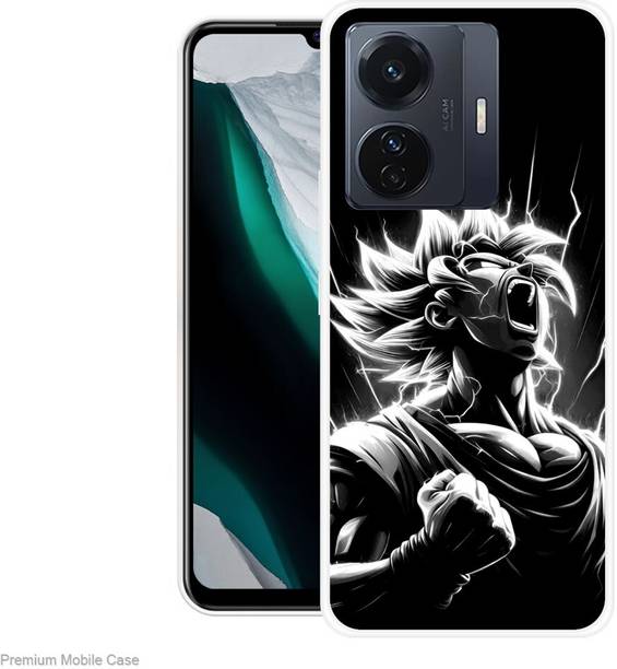 ORBIQE Back Cover for Vivo T1 Pro 5G GOKU, SUPER, SAIYAN, DRAGON, BALL