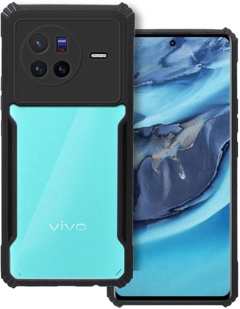 COVERHEAD Back Cover for Back Cover for Vivo X80 Transp...