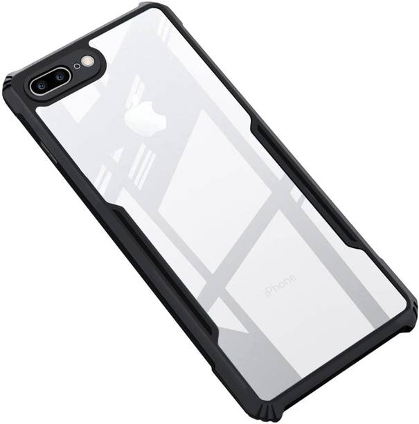 COVERHEAD Back Cover for Back Cover Eagle Cover for iPhone 7 Plus-MN4Q2HN (Transparent, Shock Proof, Pack of: 1)