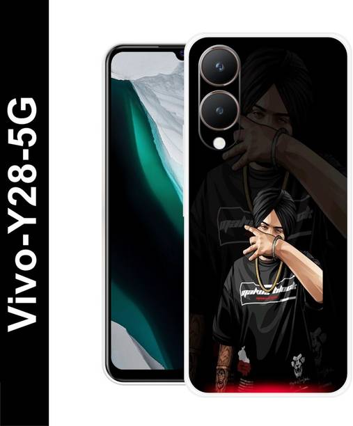 Bluvver Back Cover for vivo Y28 5G, V2315, Sidhu Moose wala back cover