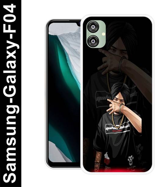Bluvver Back Cover for SAMSUNG Galaxy F04, SM-E045FLVGINS Sidhu Moose wala back cover