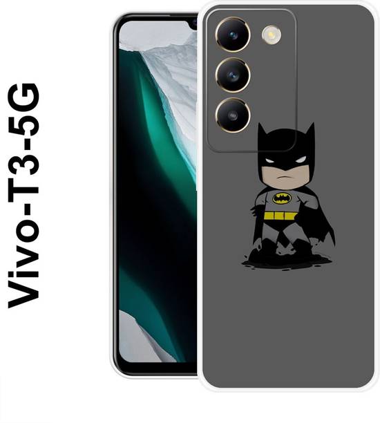 MOBIFLY Back Cover for Vivo T3 5G, Batman, Cartoon, Design, Funky, 58