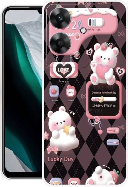 icusto Back Cover for Realme C61