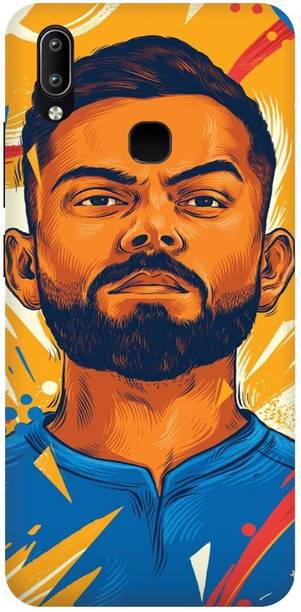 COVERJET Back Cover for Vivo Y91-VIRAT- KOHLI- KING- KOHLI- PLAYER