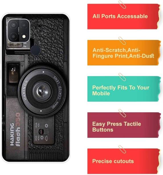 Samcase Back Cover for Oppo A15