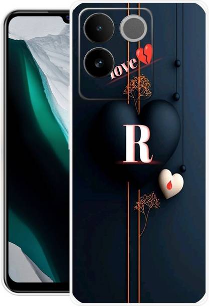 VIVO T2 Pro 5G,IQOO Z7 Pro 5G,R LETTER,R NAME,R WORD,R ALPHABET Silicon Back Cover