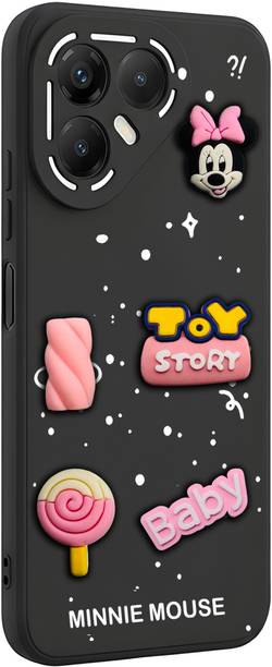 RM MOBILE ACCESSORIES Back Cover for Tecno Pova 7 Pro 5G, Minnie Charm Case