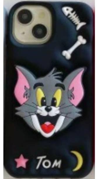 COVERLOGY Back Cover for iphone 16, black tom